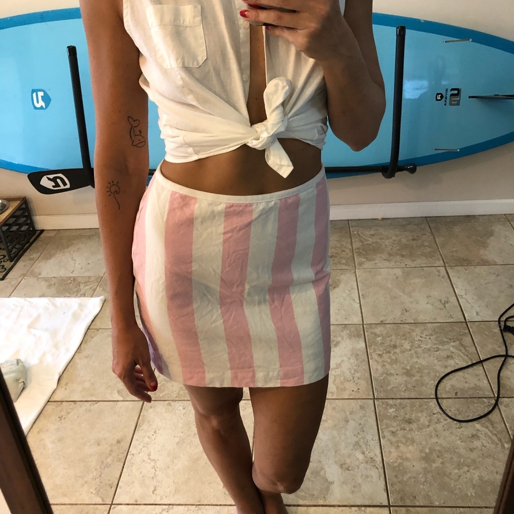 MADEWELL denim skirt